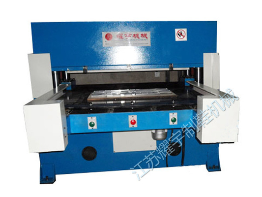 Travelling Head Hydraulic Die Cutting Press Machine , Press Cutting Machine 